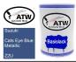 Preview: Suzuki, Cats Eye Blue Metallic, Z2U: 500ml Lackdose, von ATW Autoteile West.